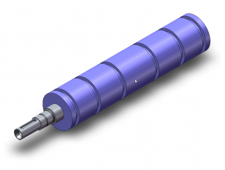 Roller vulkanisiert 35x162 