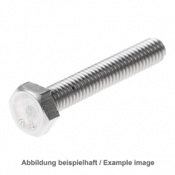 Hexagon head screw M5x10 DIN933 r 