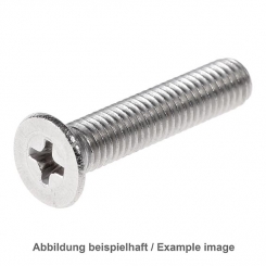 Countersunk screw M6x12 DIN7991 r 