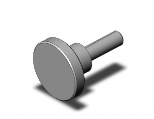 Knurled screw M3x6 DIN464 