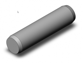 Parallel pin 4x12 ISO 8734 r 