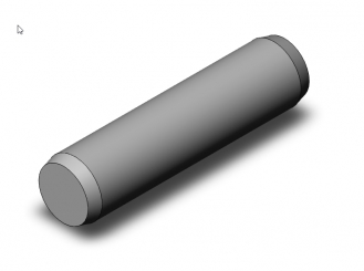 Parallel pin 5x28 ISO 8734 r 