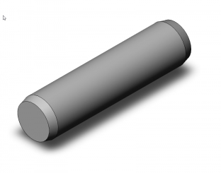 Parallel pin 8x20 ISO 8734 r 