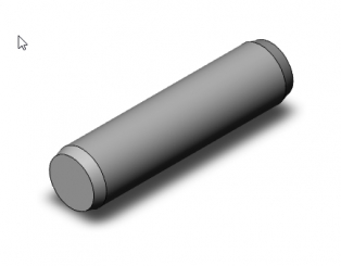 Parallel pin 5x14 ISO 8734 r 