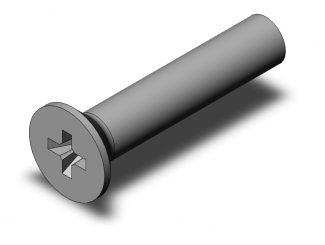 Countersunk screw M3x6 DIN965 r 