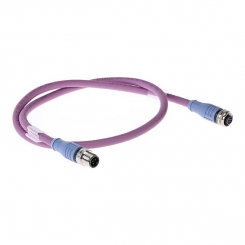 TUR.Cable CAN M12 female/male 0,8m 