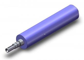 Transport roller 8 / 16 kompl H400 GLATT 