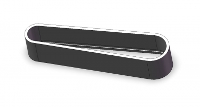 toothed belt PU 45T5/480 