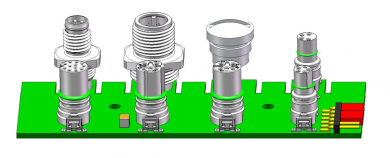 board 24x36x99 plug IO compl. 