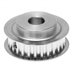Pulley 21_T5/27-2 hub D30x6 d=12H7 