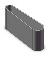 toothed belt PU;mit Auflage 100T5/480 