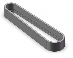 toothed belt PU;mit Auflage 28T5/480 