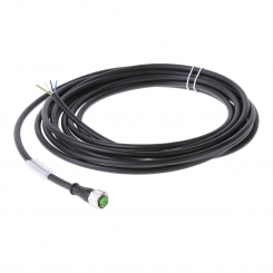 MUR.Controlcable M12 plug 5p 5m UL gnye 