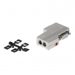 ERBIC Profibus connector 2x SubD horizon 