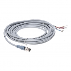 TUR.Cable M12 plug 12p 5m UL X10 