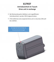 Drive Unit only in Exchange available 